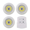 Set Luz Led - 3 luces led + control